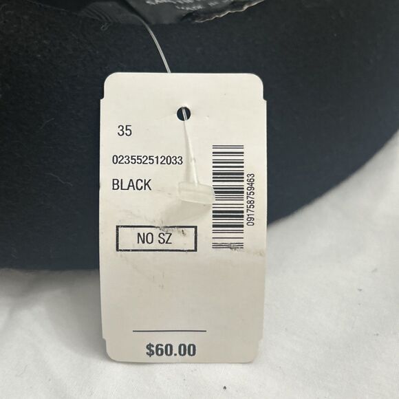 Vintage Saks 5th Avenue  Bowler Hat  Made in Italy 100% Wool main image 13